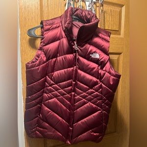 Woman’s north face puffer vest